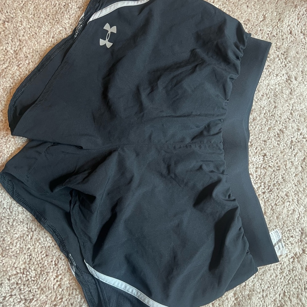 Under Armour Charcoal Gray HeatGear Shorts